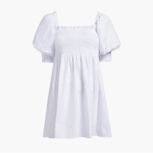Hill House Athena Swiss Dot dress
